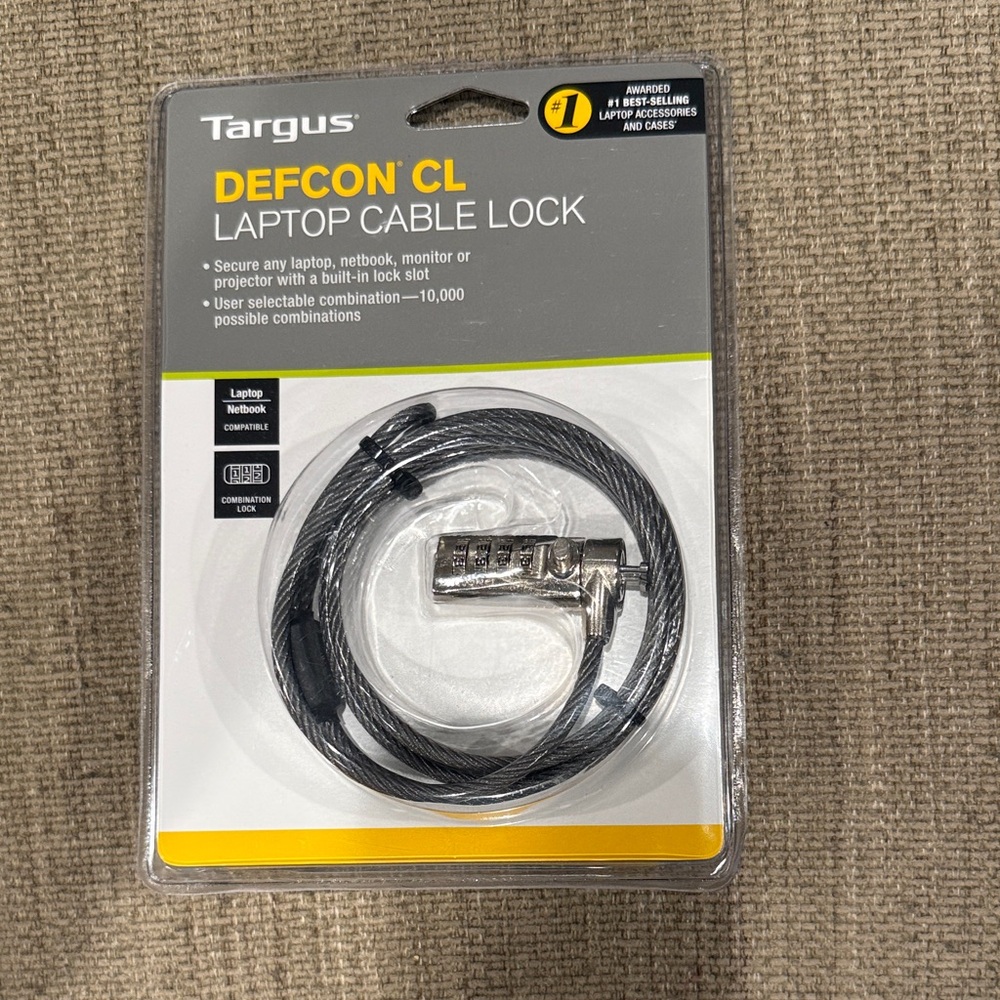 Targus DEFCON CL Laptop Cable Lock